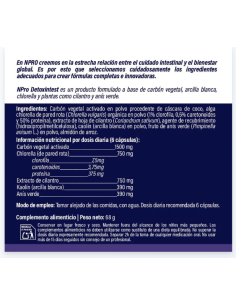 NPRO DETOXINTEST 90 CÁPSULAS 2