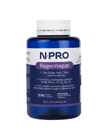 NPRO REGENHEPAT 120 CÁPSULAS