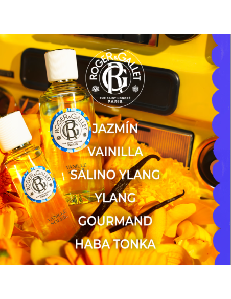 COFRE ROGER&GALLET AGUA PERFUMADA VANILLE SOLEIL +CREMA DE MANOS 30ml