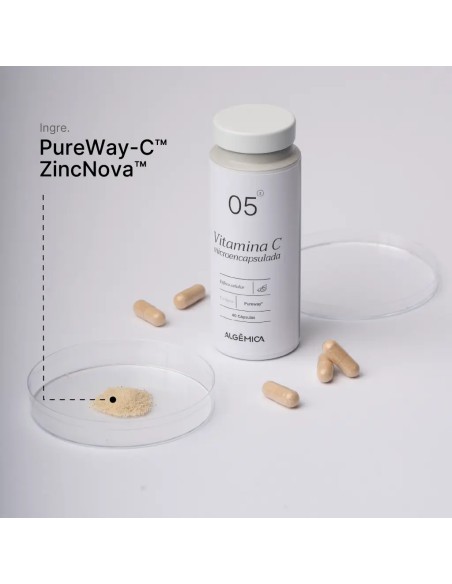 ALGEMICA VITAMINA C5 PUREWAY GREEN TEA ZN 40cap