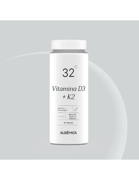ALGEMICA 32 VITAMINA D3+K2 40 CÁPSULAS