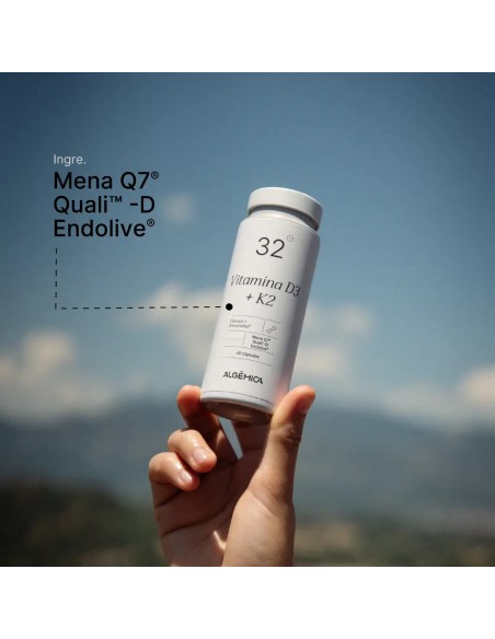 ALGEMICA 32 VITAMINA D3+K2 40 CÁPSULAS