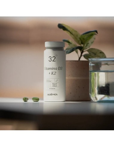 ALGEMICA 32 VITAMINA D3+K2 40 CÁPSULAS