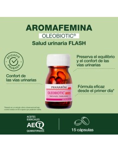PRANAROM OLEOBIOTIC VIAS URINARIAS 15 CAPSULAS. 2