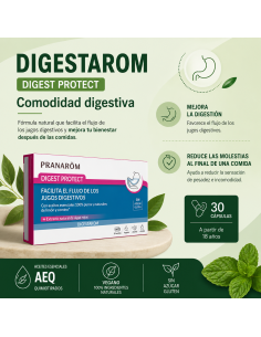 PRANAROM DIGESTAROM DIGEST PROTECT 30 CAPSULAS 2