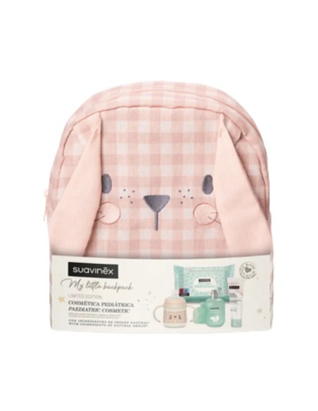 SUAVINEX MOCHILA GUARDERIA CONEJO CON COSMÉTICA