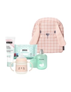 SUAVINEX MOCHILA GUARDERIA CONEJO CON COSMÉTICA 2