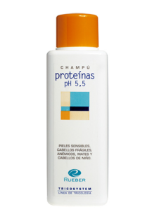 RUEBER CHAMPU PROTEINAS PH 5,5 220 ml