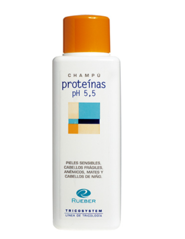 RUEBER CHAMPÚ PROTEÍNAS PH 5,5 400 ml