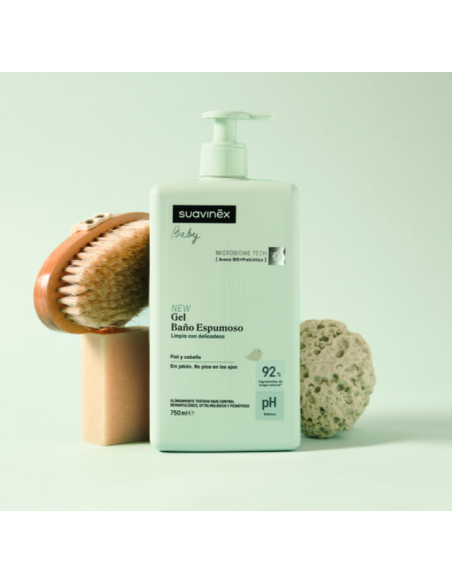 SUAVINEX GEL CHAMPU ESPUMOSO 750ml