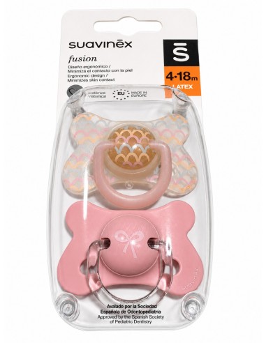 SUAVINEX CHUPETE LATEX ANATÓMICO FUSION 4-18 m...