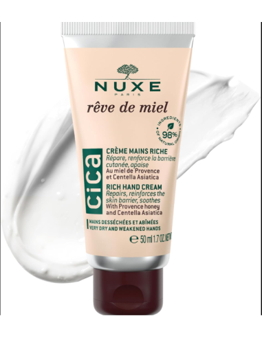 Nuxe crema de manos CICA reve de miel 50ml