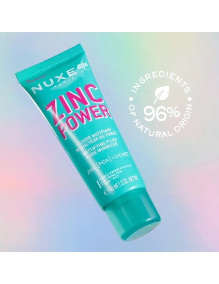 NUXE ZINC POWER FLUIDO MATIFICANTE ANTI IMPERFECCIONES 40 ml